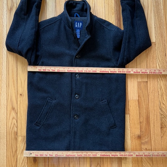 Classic timeless GAP wool 5 button car coat hip length - Picture 4 of 16